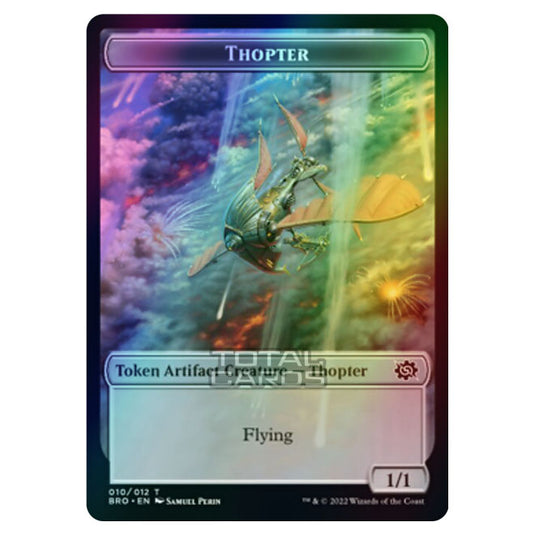 Magic The Gathering - The Brothers War - Tokens - Thopter - 010/12 (Foil)