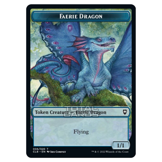 Magic The Gathering - Commander Legends - Battle for Baldur's Gate - Token  - Faerie Dragon - 006/020