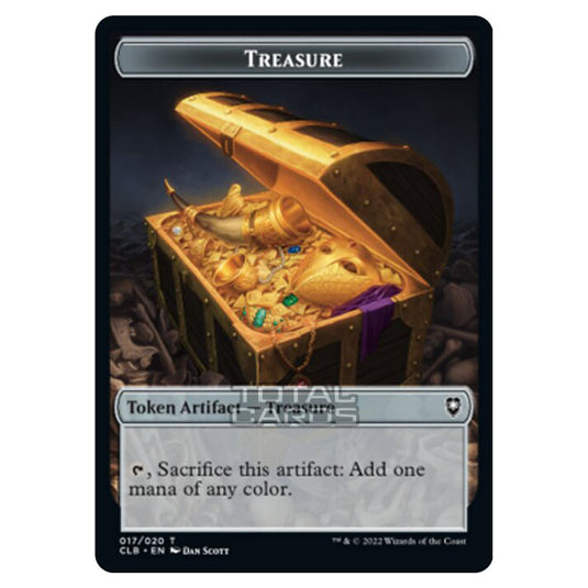 Magic The Gathering - Commander Legends - Battle for Baldur's Gate - Token  - Treasure - 017/020