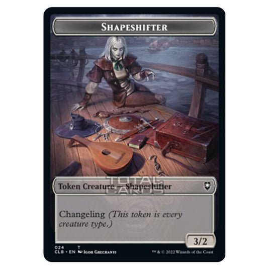 Magic The Gathering - Commander Legends - Battle for Baldur's Gate - Token  - Shapeshifter - 024/020