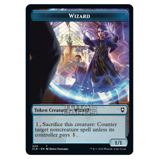 Magic The Gathering - Commander Legends - Battle for Baldur's Gate - Token  - Wizard - 030/020