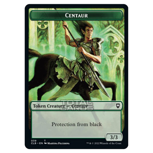 Magic The Gathering - Commander Legends - Battle for Baldur's Gate - Token  - Centaur - 039/020