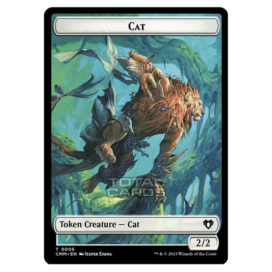 Magic The Gathering - Commander Masters Tokens - Cat - 0005