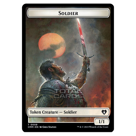 Magic The Gathering - Commander Masters Tokens - Soldier - 0009