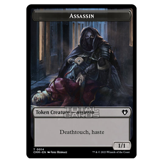 Magic The Gathering - Commander Masters Tokens - Assassin - 0014