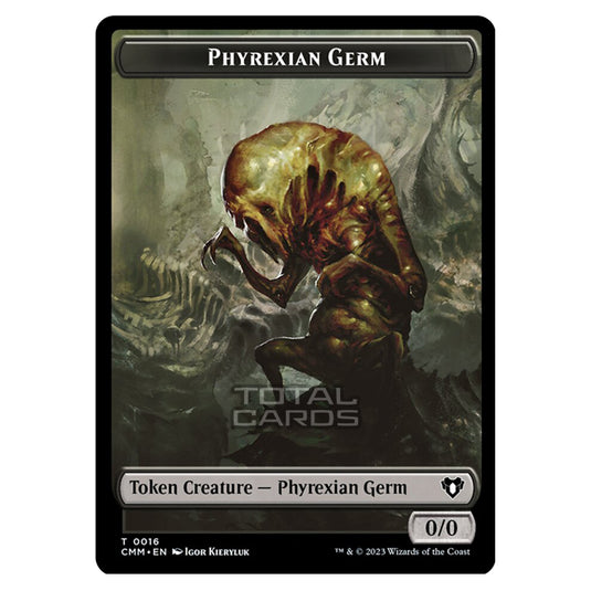 Magic The Gathering - Commander Masters Tokens - Phyrexian Germ - 0016