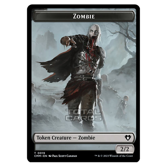 Magic The Gathering - Commander Masters Tokens - Zombie - 0019