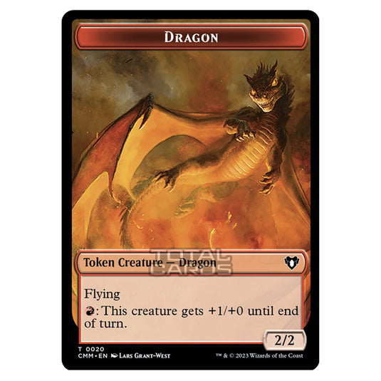 Magic The Gathering - Commander Masters Tokens - Dragon - 0020