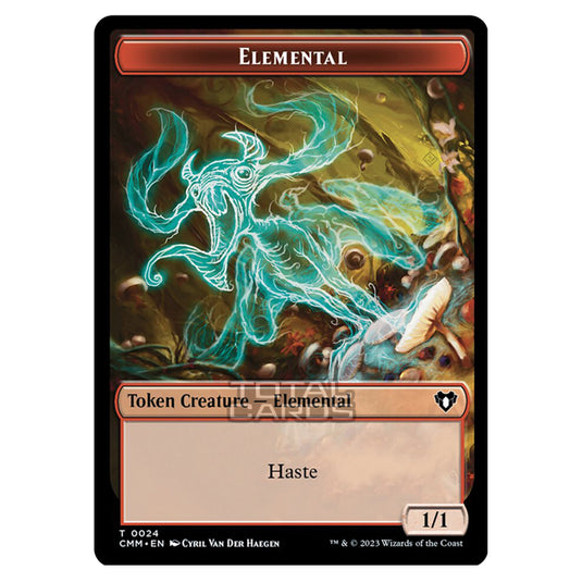 Magic The Gathering - Commander Masters Tokens - Elemental - 0024