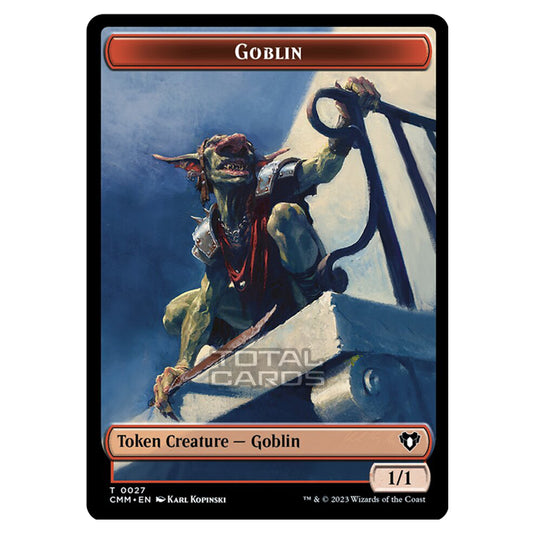 Magic The Gathering - Commander Masters Tokens - Goblin - 0027