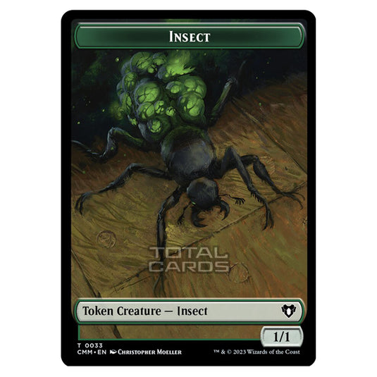 Magic The Gathering - Commander Masters Tokens - Insect - 0033