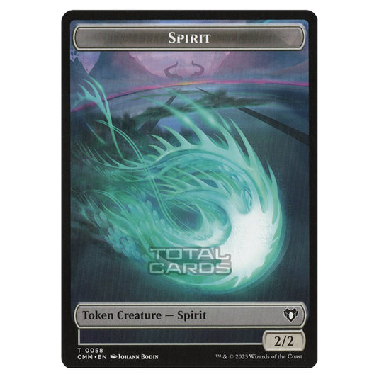 Magic The Gathering - Commander Masters Tokens - Spirit - 0058