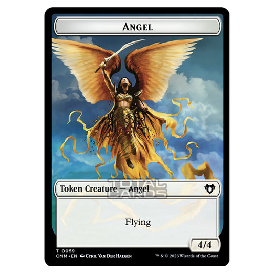 Magic The Gathering - Commander Masters Tokens - Angel - 0059