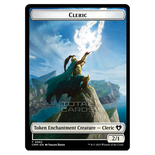 Magic The Gathering - Commander Masters Tokens - Cleric - 0062