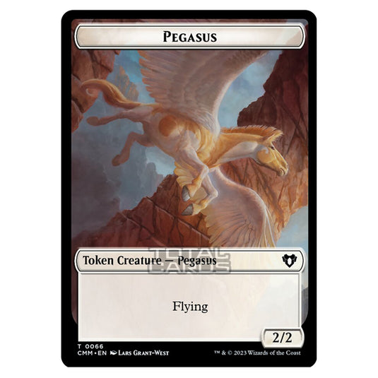 Magic The Gathering - Commander Masters Tokens - Pegasus - 0066