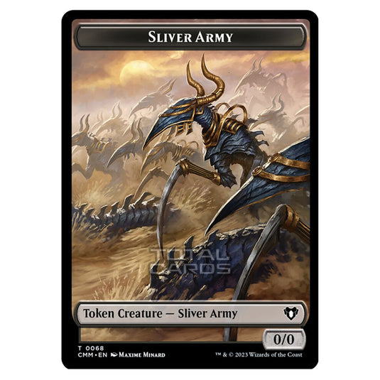 Magic The Gathering - Commander Masters Tokens - Sliver Army - 0068