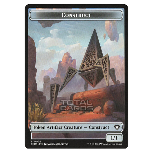 Magic The Gathering - Commander Masters Tokens - Construct - 0074