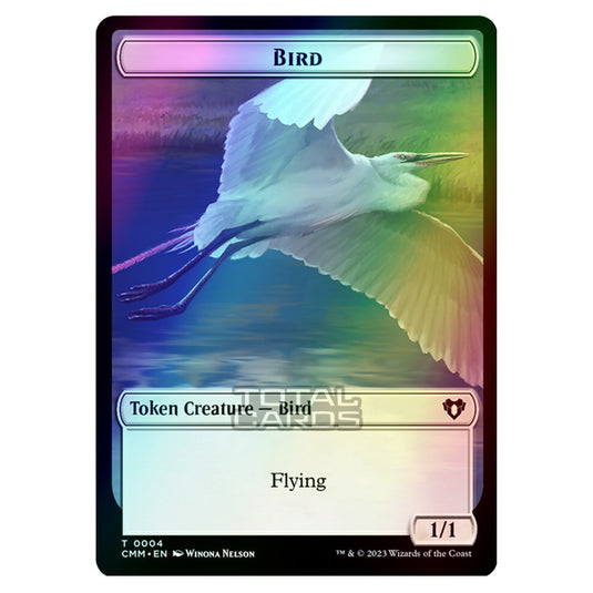 Magic The Gathering - Commander Masters Tokens - Bird - 0004 (Foil)