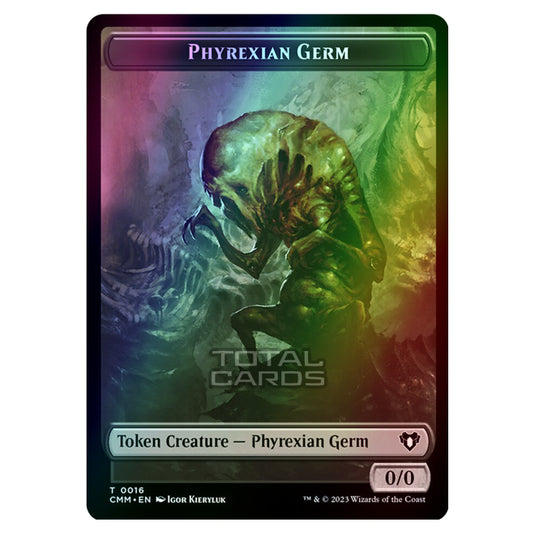 Magic The Gathering - Commander Masters Tokens - Phyrexian Germ - 0016 (Foil)