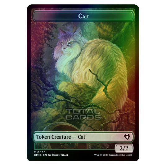 Magic The Gathering - Commander Masters Tokens - Cat - 0030 (Foil)