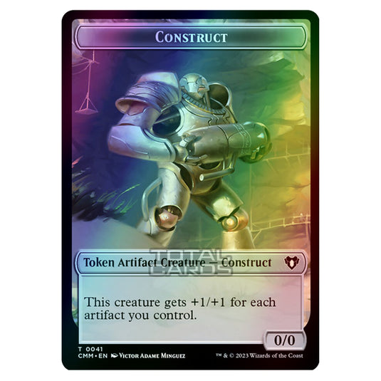 Magic The Gathering - Commander Masters Tokens - Construct - 0041 (Foil)