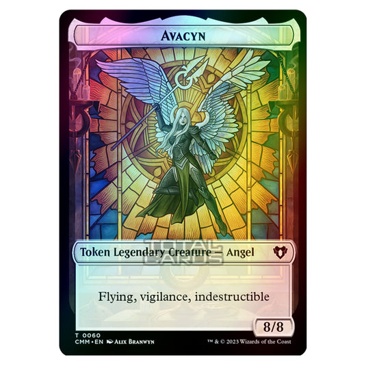 Magic The Gathering - Commander Masters Tokens - Avacyn - 0060 (Foil)