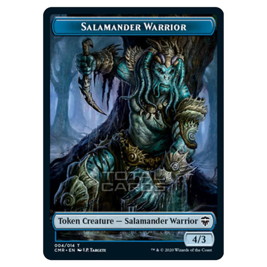 Magic The Gathering - Commander Legends - Tokens - Salamander Warrior - 4/14