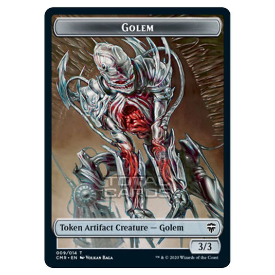 Magic The Gathering - Commander Legends - Tokens - Golem - 9/14