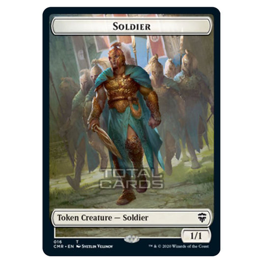 Magic The Gathering - Commander Legends - Tokens - Soldier - 16/14