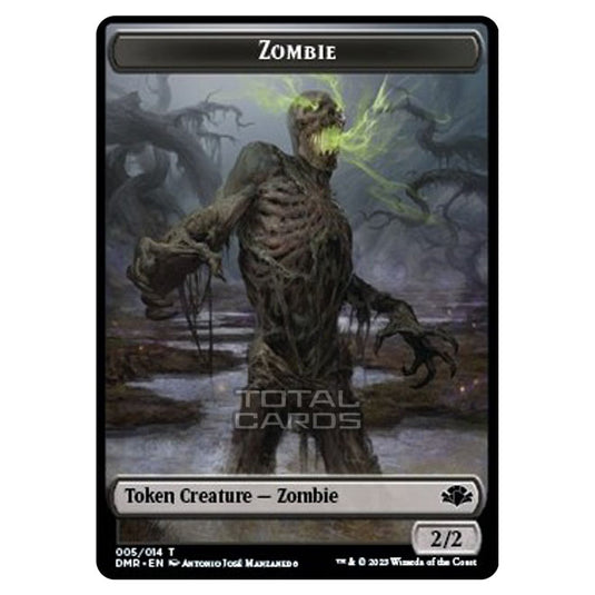 Magic The Gathering - Dominaria Remastered - Tokens - Zombie - 005/14