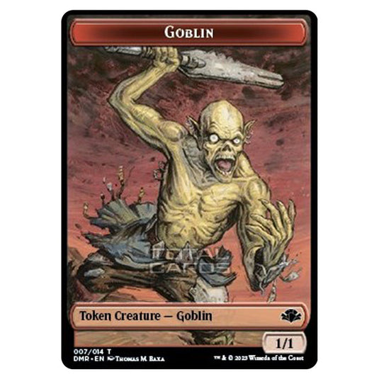 Magic The Gathering - Dominaria Remastered - Tokens - Goblin - 007/14