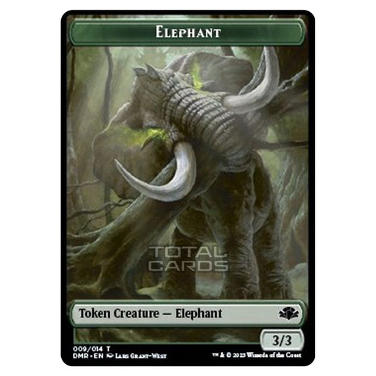 Magic The Gathering - Dominaria Remastered - Tokens - Elephant - 009/14