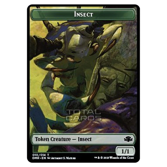 Magic The Gathering - Dominaria Remastered - Tokens - Insect - 010/14