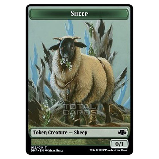 Magic The Gathering - Dominaria Remastered - Tokens - Sheep - 012/14