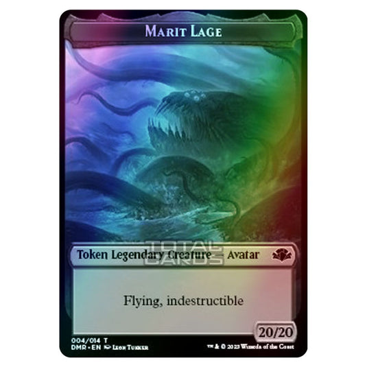 Magic The Gathering - Dominaria Remastered - Tokens - Marit Lage - 004/14 (Foil)