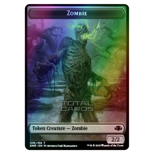 Magic The Gathering - Dominaria Remastered - Tokens - Zombie - 005/14 (Foil)