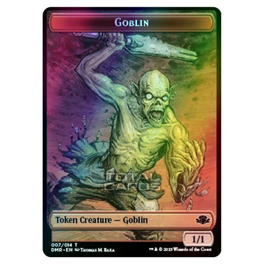 Magic The Gathering - Dominaria Remastered - Tokens - Goblin - 007/14 (Foil)