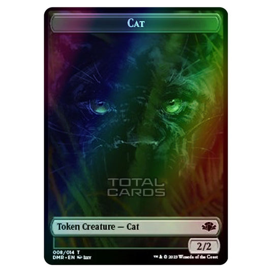 Magic The Gathering - Dominaria Remastered - Tokens - Cat - 008/14 (Foil)