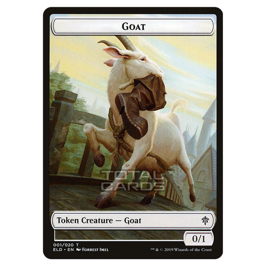 Magic The Gathering - Throne of Eldraine - Tokens - Goat - 1/20