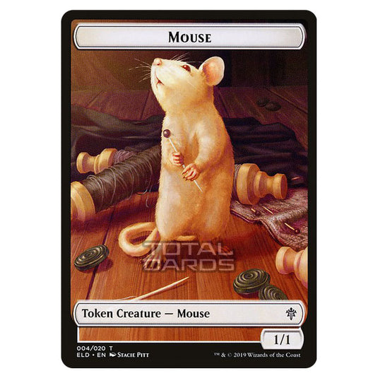 Magic The Gathering - Throne of Eldraine - Tokens - Mouse - 4/20