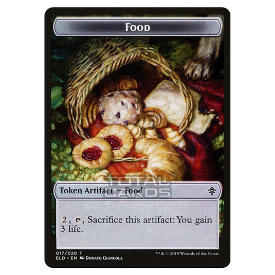 Magic The Gathering - Throne of Eldraine - Tokens - Food - 17/20