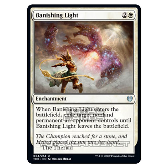 Magic The Gathering - Theros Beyond Death - Banishing Light - 4/254
