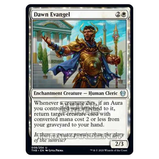 Magic The Gathering - Theros Beyond Death - Dawn Evangel - 8/254