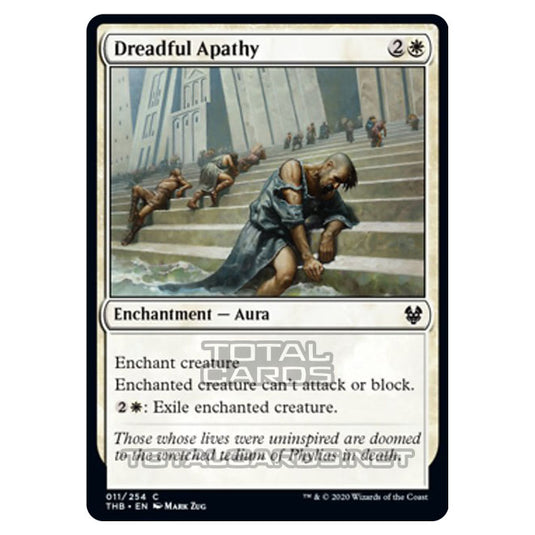 Magic The Gathering - Theros Beyond Death - Dreadful Apathy - 11/254