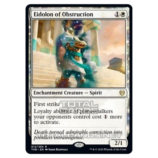 Magic The Gathering - Theros Beyond Death - Eidolon of Obstruction - 12/254