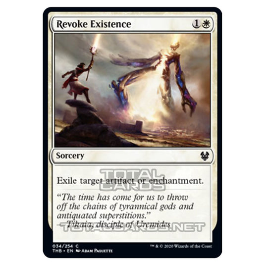 Magic The Gathering - Theros Beyond Death - Revoke Existence - 34/254