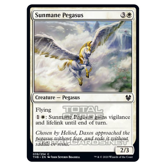 Magic The Gathering - Theros Beyond Death - Sunmane Pegasus - 38/254