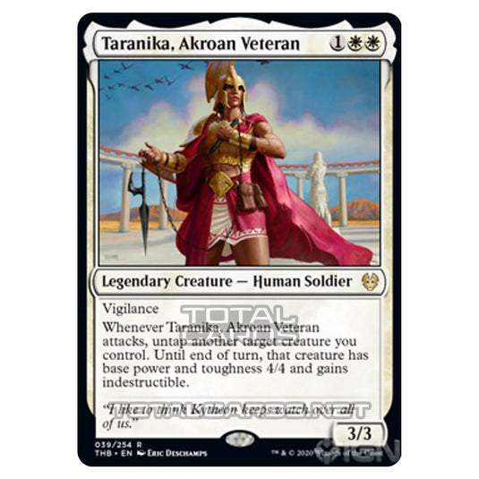 Magic The Gathering - Theros Beyond Death - Taranika, Akroan Veteran - 39/254