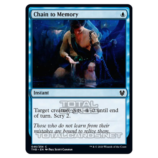 Magic The Gathering - Theros Beyond Death - Chain to Memory - 46/254