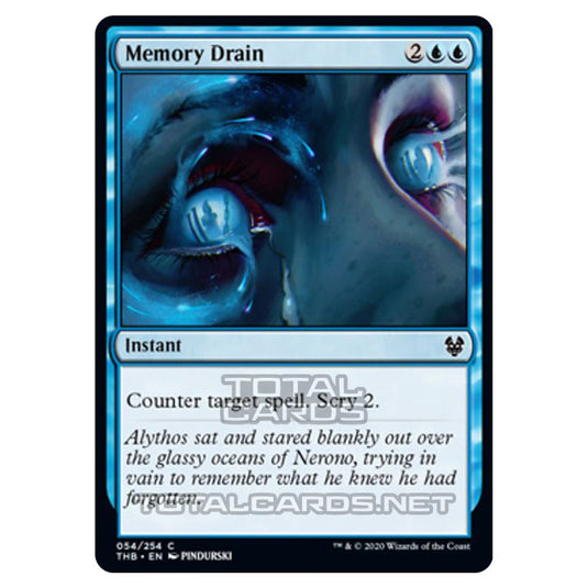 Magic The Gathering - Theros Beyond Death - Memory Drain - 54/254